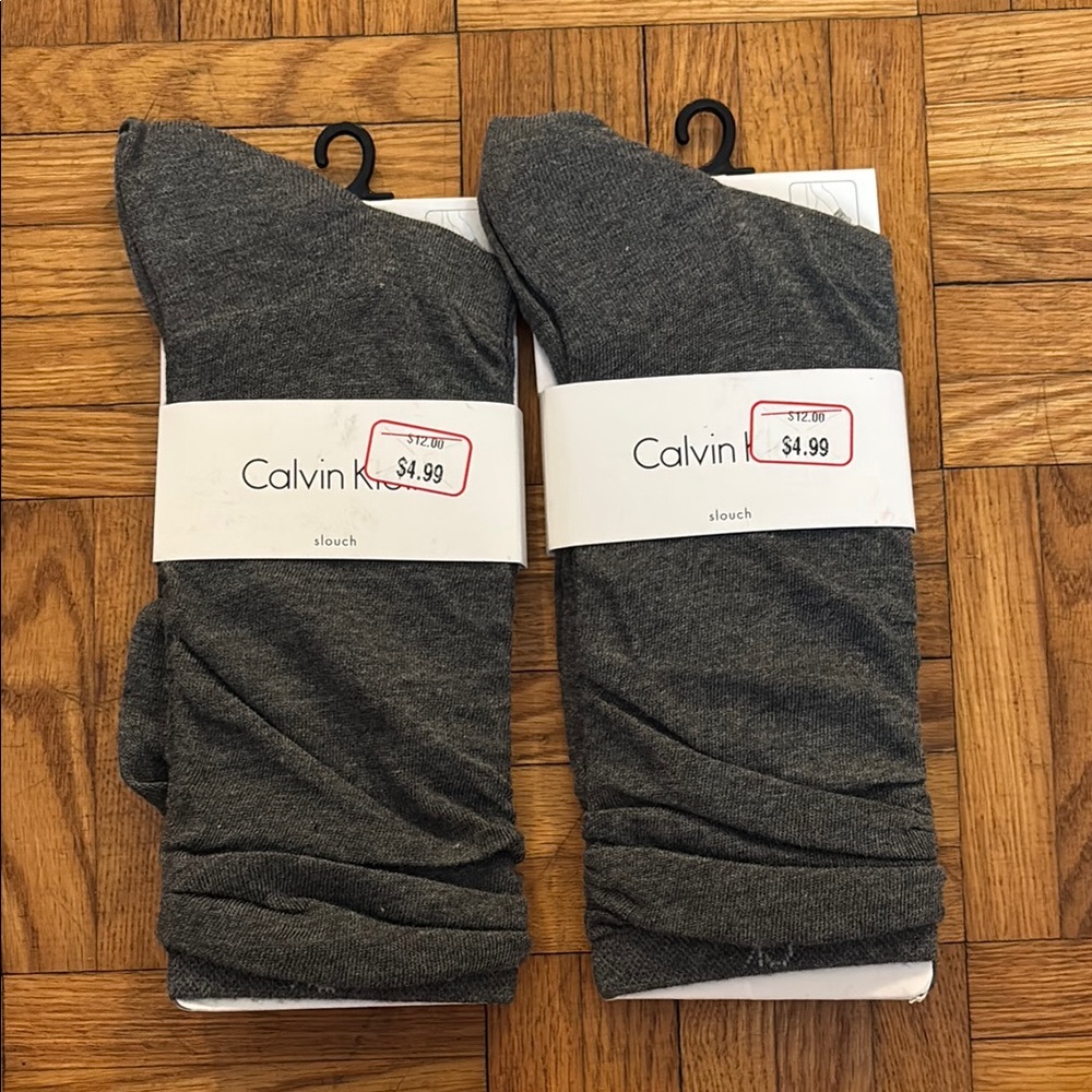 Calvin Klein Gray Socks